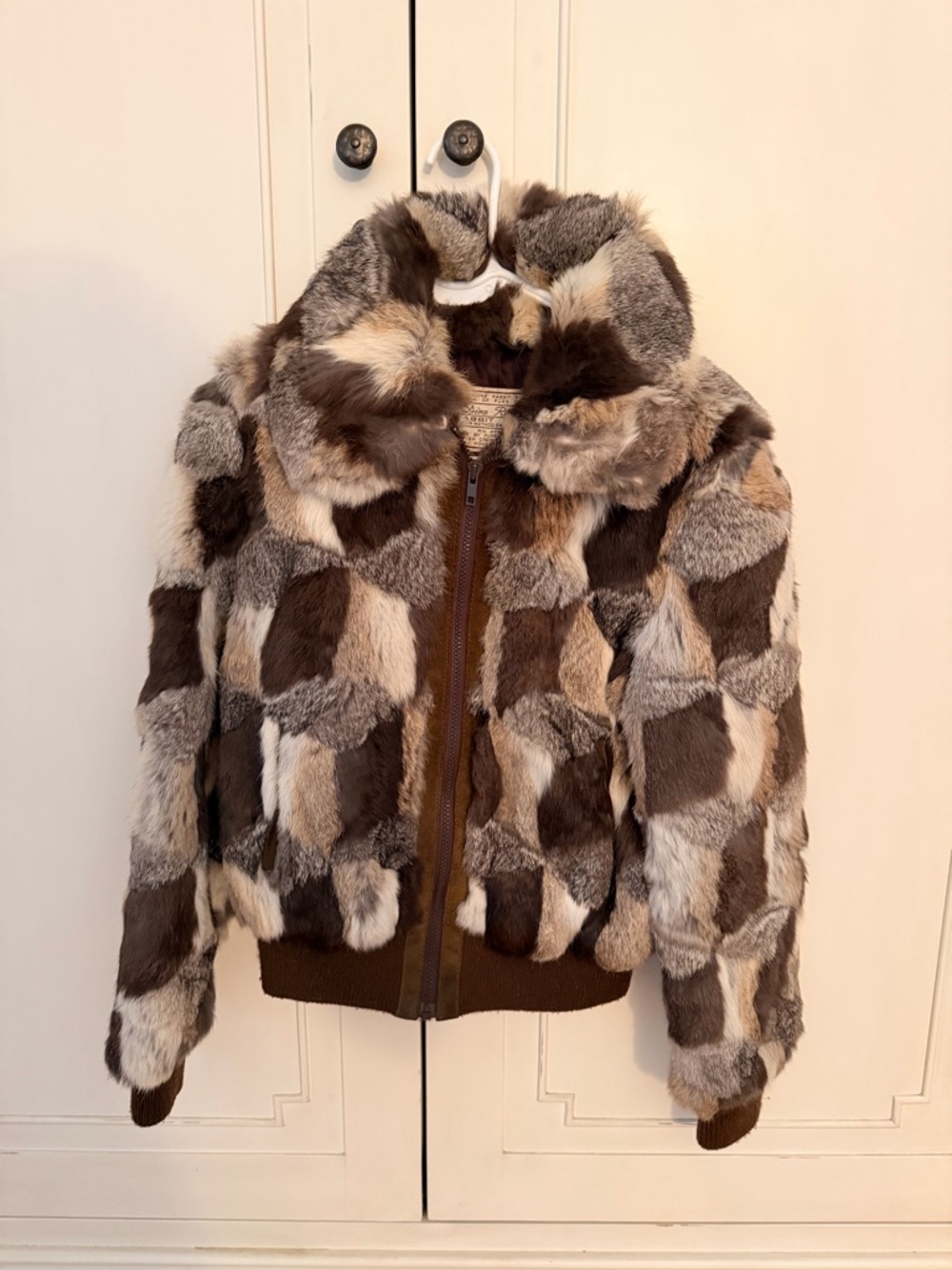 Dino Ricco’s Rabbit Fur Jacket MEDIUM